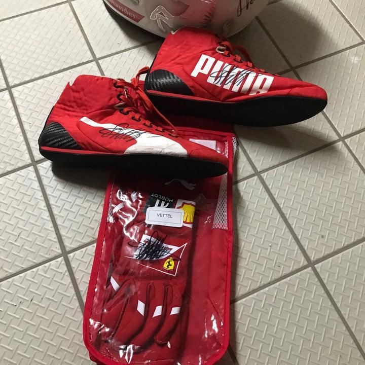 2019 PUMA Charles Leclerc F1 Race Shoes - F1 Vintage Racewear