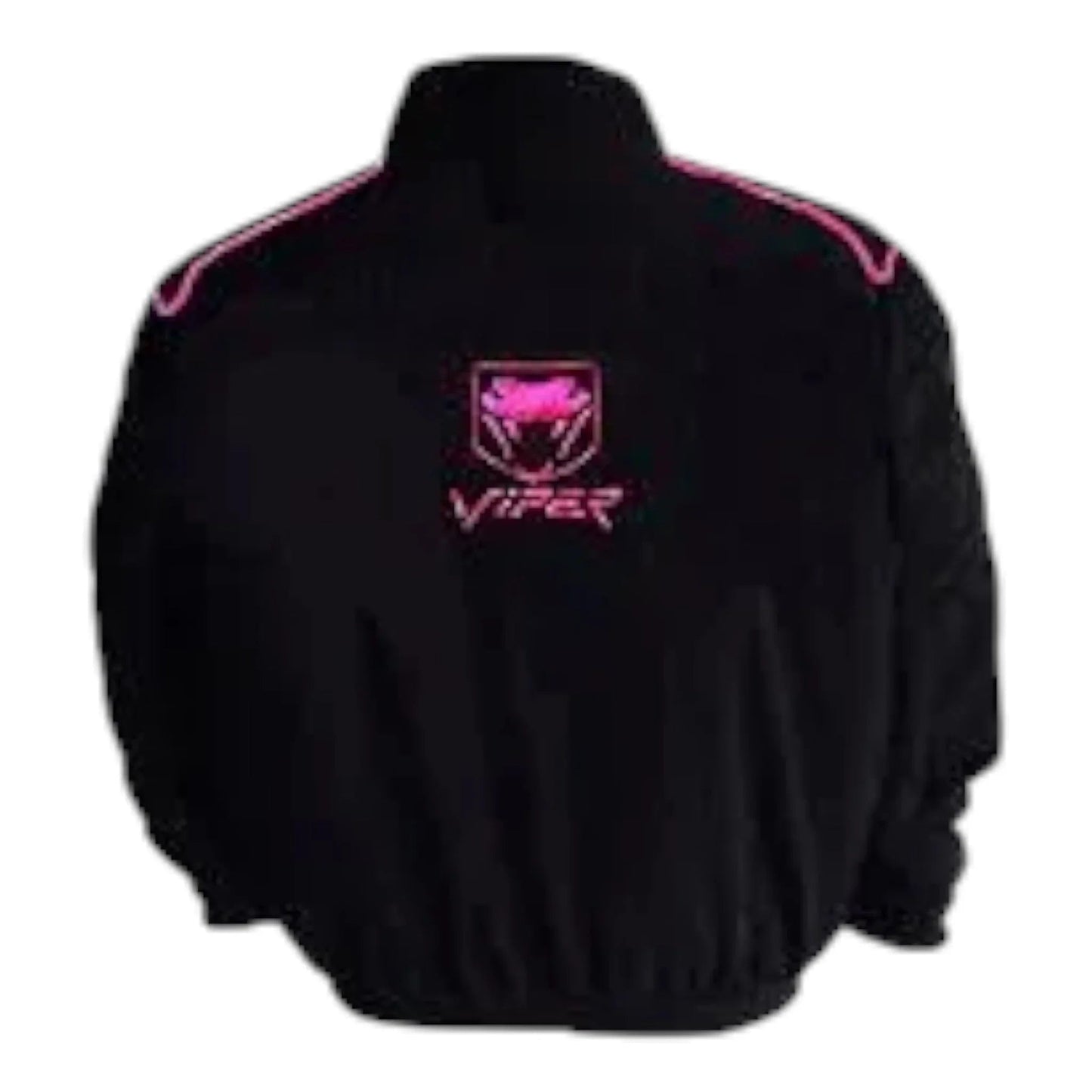 Viper Racing Jacket with Pink Piping