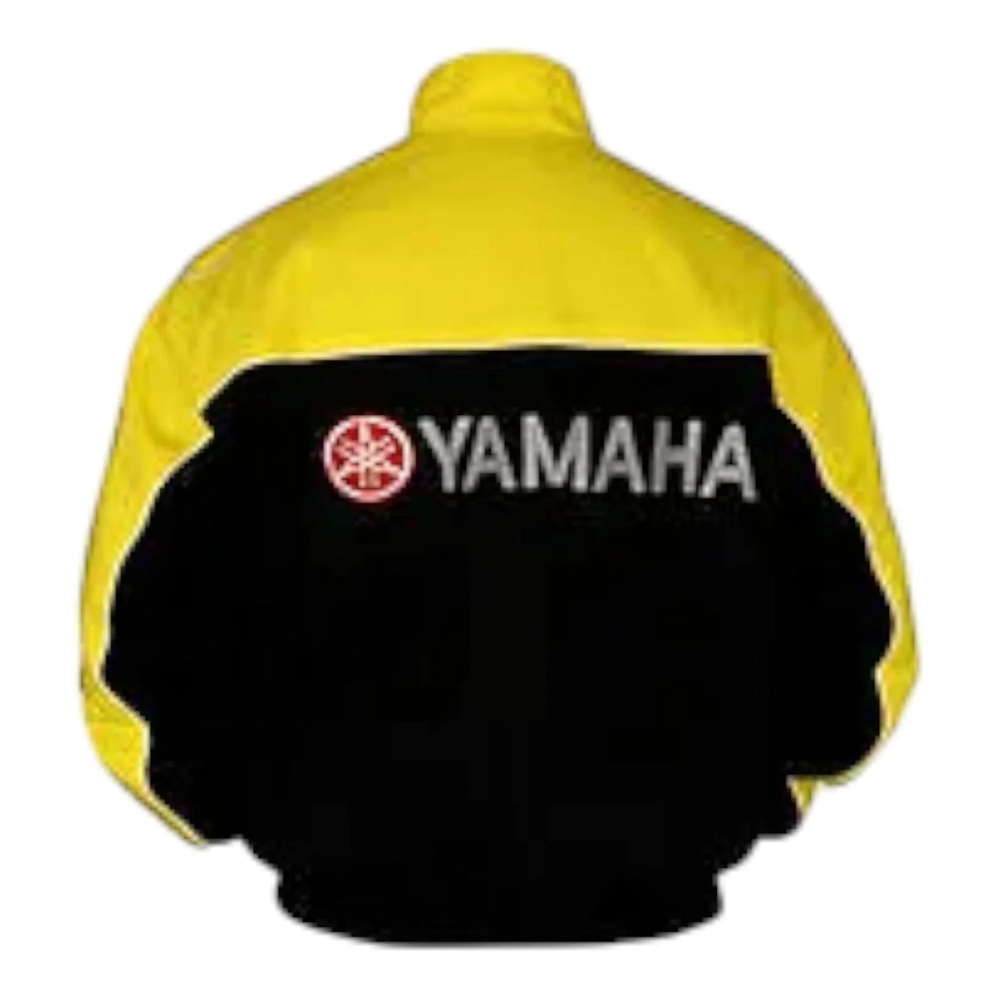 Yamaha R1 Motorcycle Jacket Black and Yellow