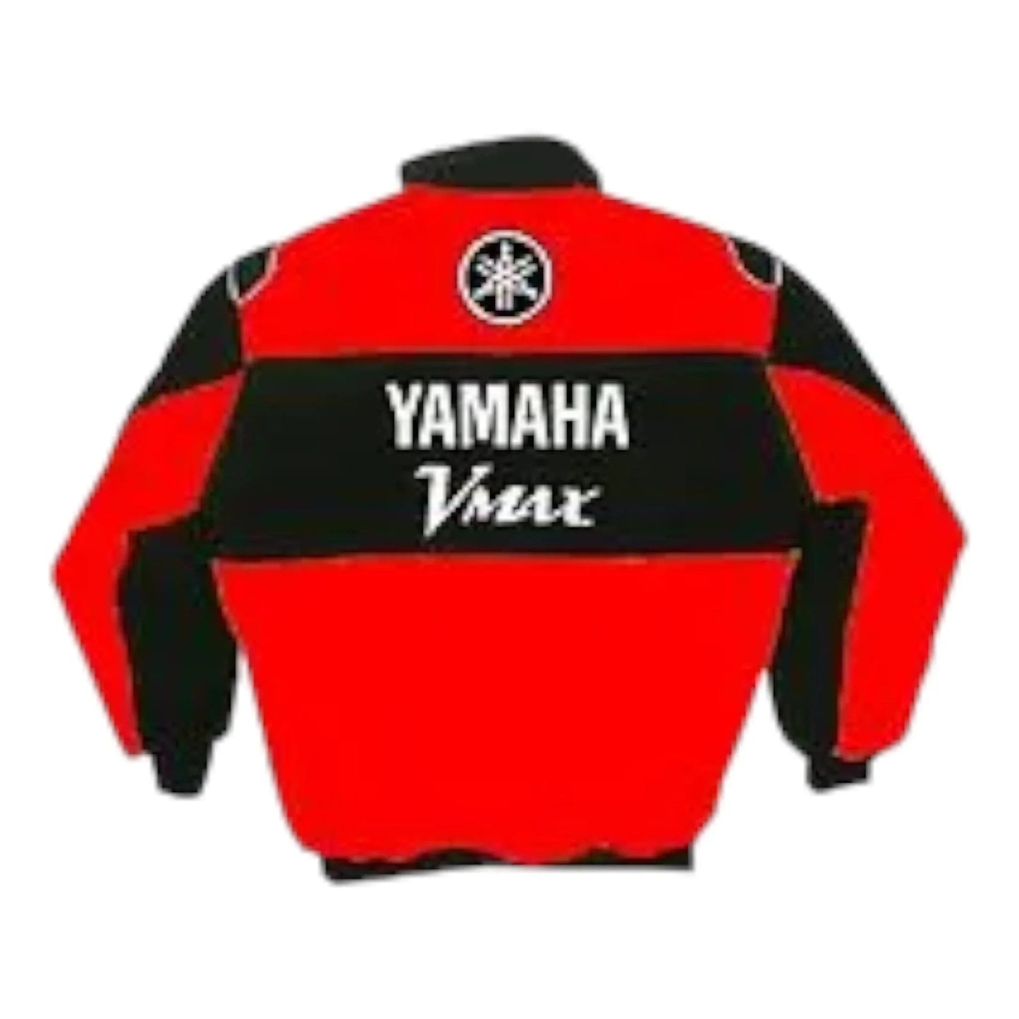 Yamaha VMAX Motorcycle Jacket Red and Black