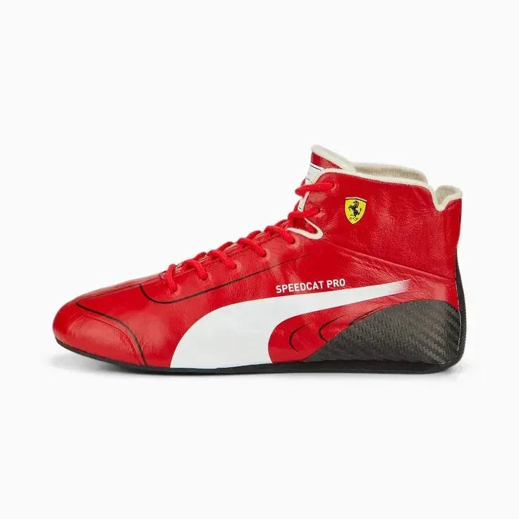 2021 Carlos Sainz Ferrari F1 Race Boots - F1 Vintage Racewear