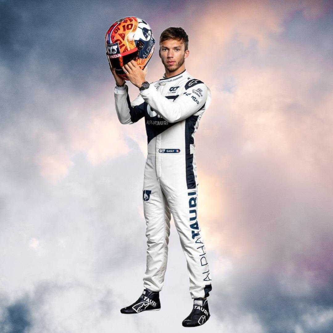 AlphaTauri Pierre Gasly 2021 F1 Race Suit - F1 Vintage Racewear