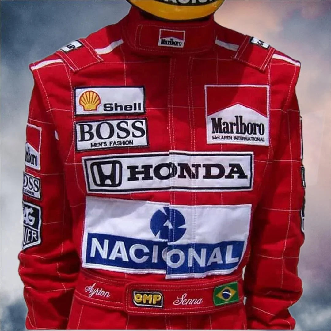 Ayrton Senna 1991 Race Suit Replica / Team McLaren F1 - F1 Vintage Racewear