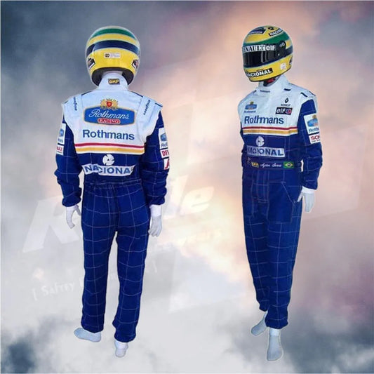 Ayrton Senna 1994 Racing Suit Team Williams F1 Rothmans - F1 Vintage Racewear
