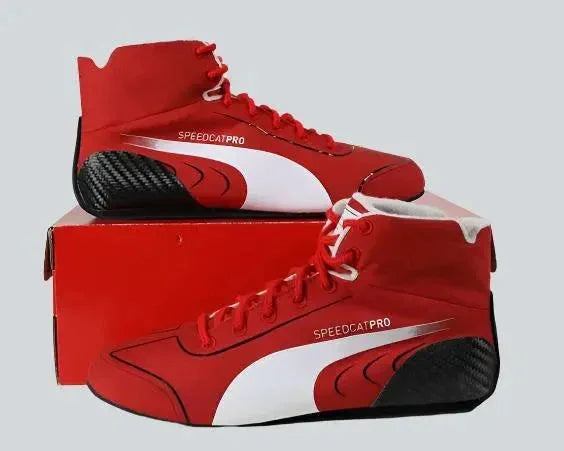 2021 Carlos Sainz Ferrari F1 Race Boots - F1 Vintage Racewear