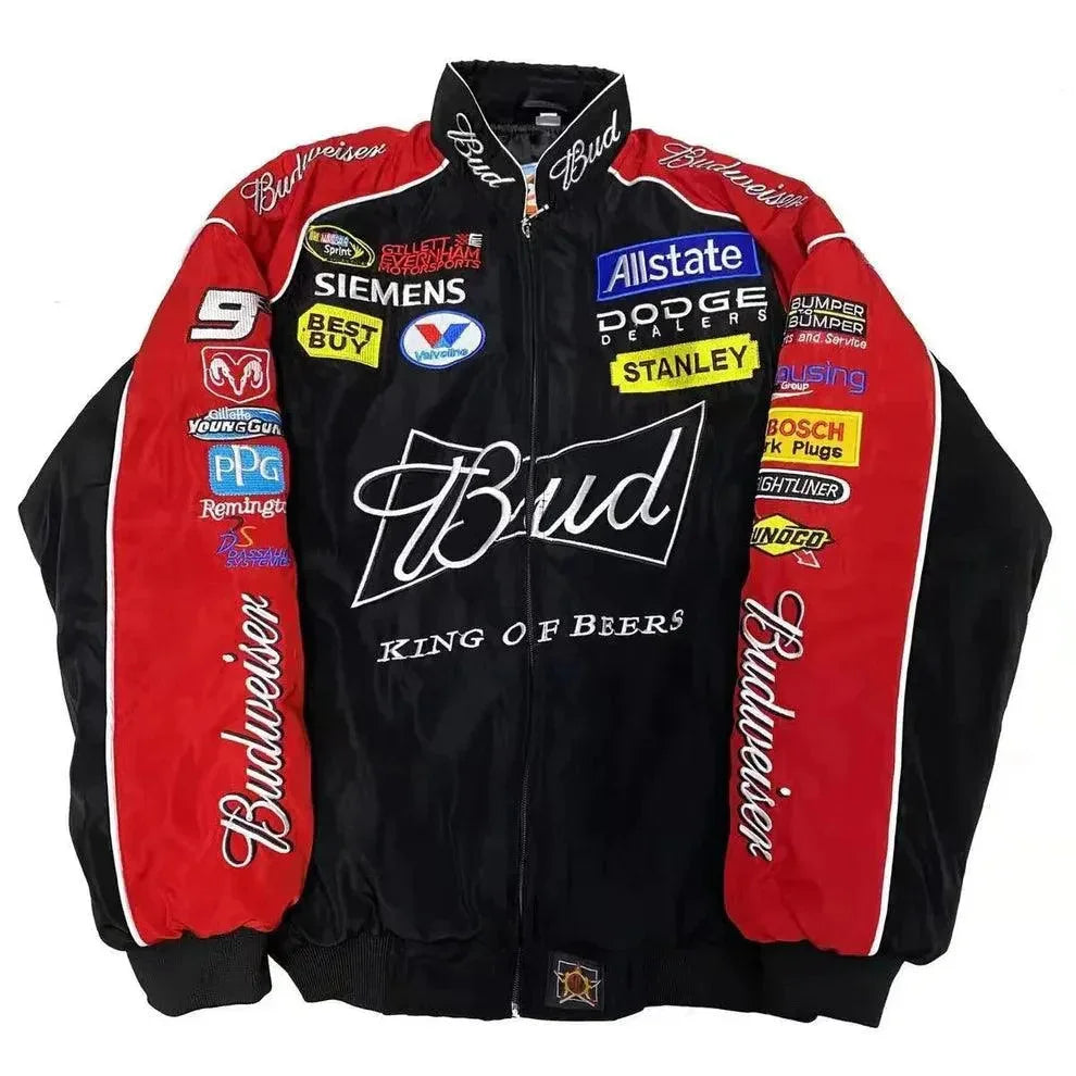 Budweiser Vintage Racing Jacket - F1 Vintage Racewear