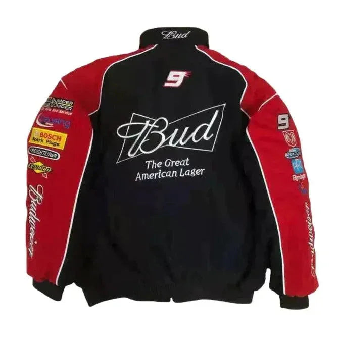 Budweiser Vintage Racing Jacket - F1 Vintage Racewear