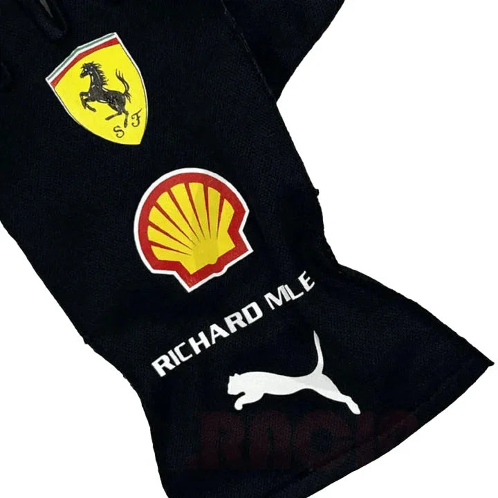 Charles Leclerc 2020 Replica Racing Gloves - F1 Vintage Racewear