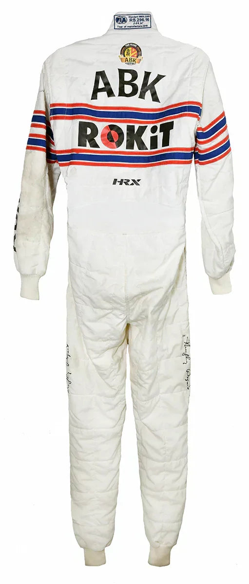 2019 James Davison Winning British GP Classic Team Lotus Masters F1 Suit - F1 Vintage Racewear