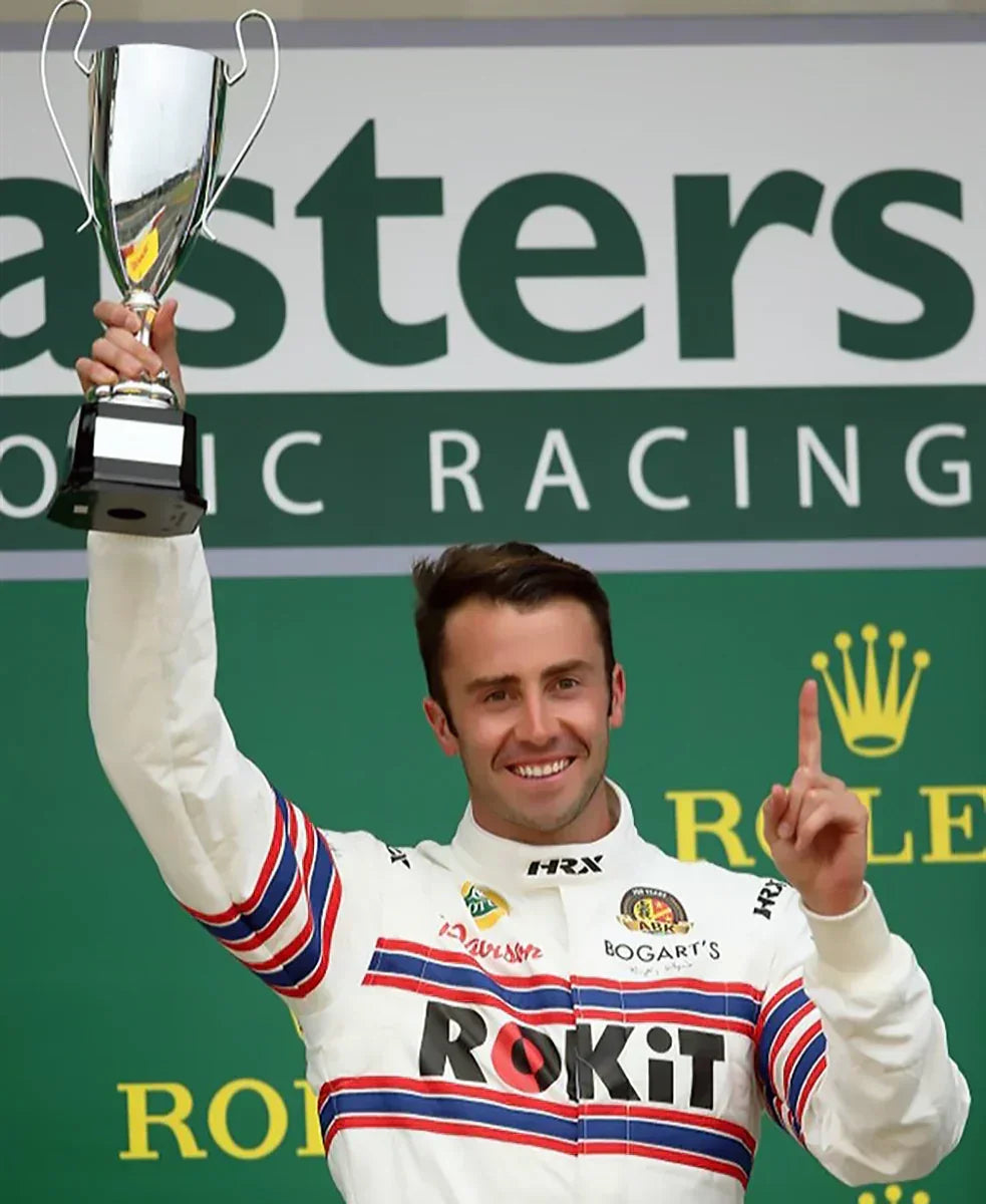 2019 James Davison Winning British GP Classic Team Lotus Masters F1 Suit - F1 Vintage Racewear
