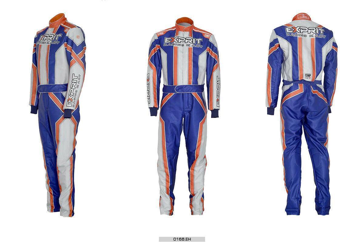 EXPRIT OMP SUBLIMATION PRINTED GO KART RACE SUIT - F1 Vintage Racewear