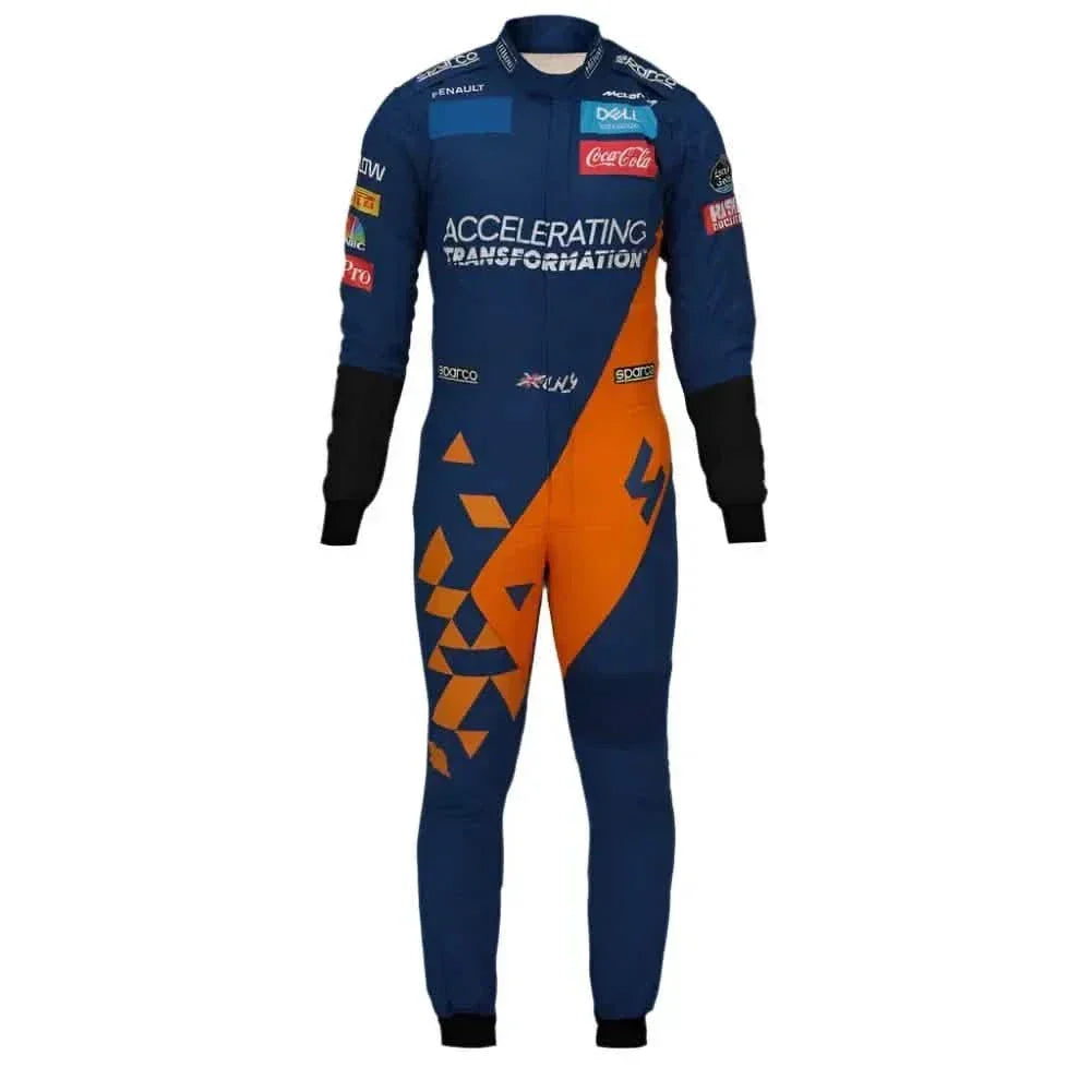 2019 Lando Norris McLaren Race Suit - F1 Vintage Racewear