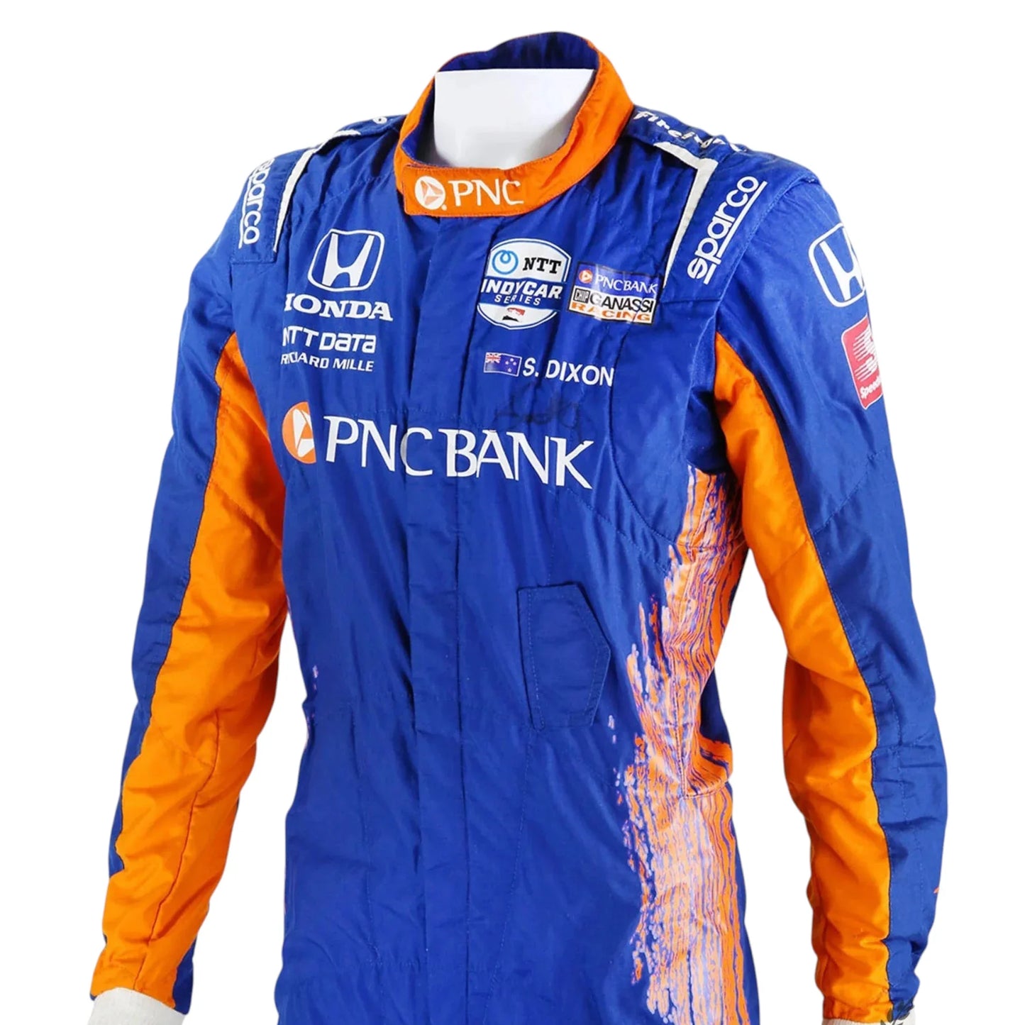 Scott Dixon Signed Long Beach IndyCar Suit - F1 Vintage Racewear