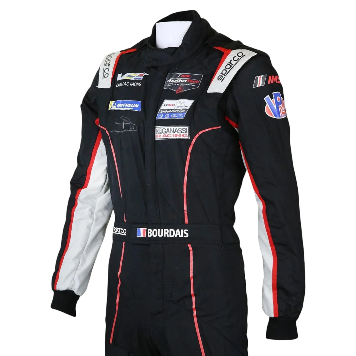 Sebastien Bourdais Signed Race Suit - 2022 Cadillac Racing Sportscar - F1 Vintage Racewear