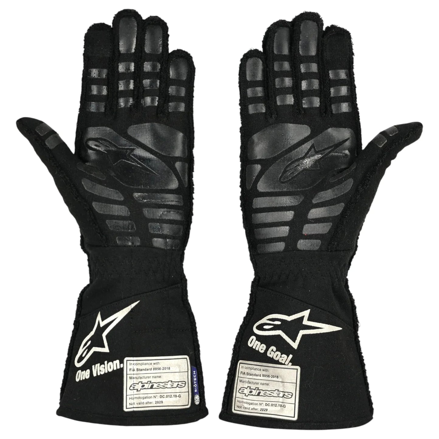 Fernando Alonso's 2021 Alpine F1 Gloves - F1 Vintage Racewear
