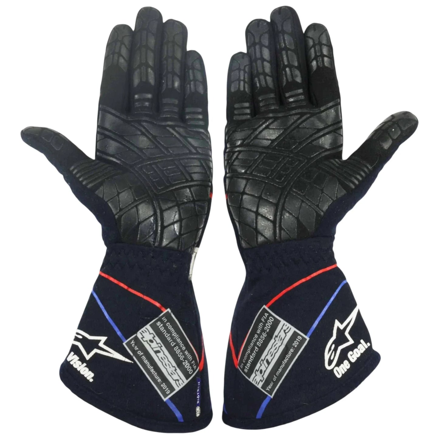 2019 Pierre Gasly Signed Belgian GP Scuderia Toro Rosso F1 Gloves - F1 Vintage Racewear