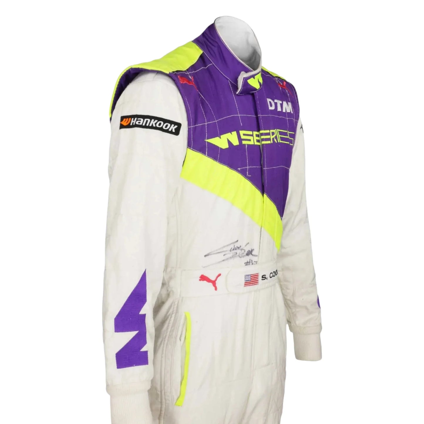 2019 Sabre Cook Signed Race W Series Suit - F1 Vintage Racewear