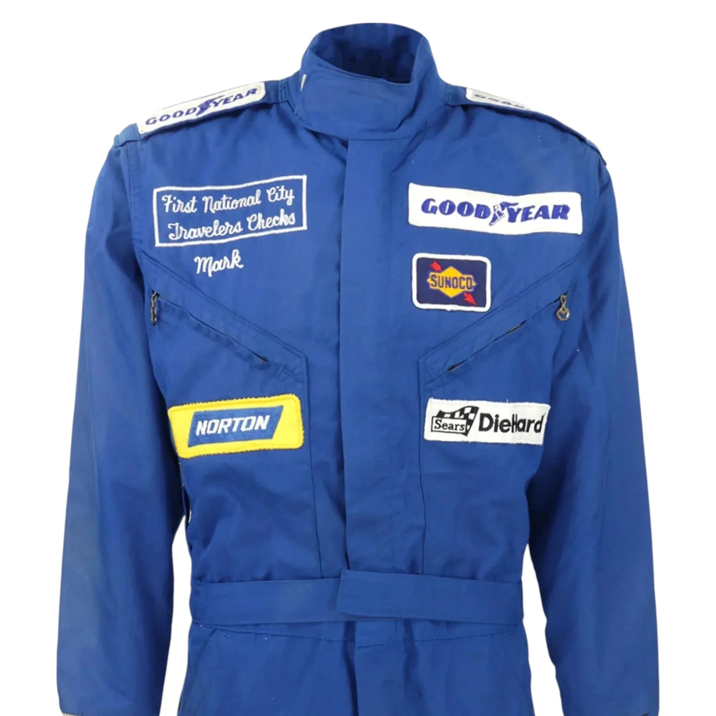 1975 Mark Donohue First National City Bank Team F1 Race Suit - Vintage Formula 1 - F1 Vintage Racewear