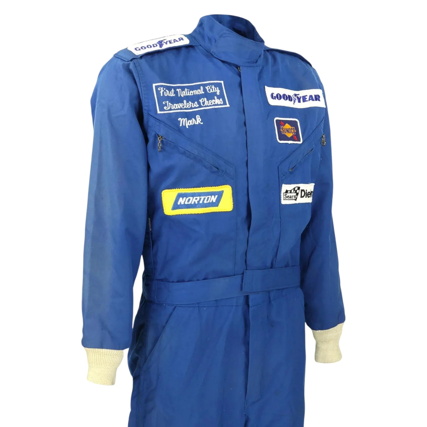 1975 Mark Donohue First National City Bank Team F1 Race Suit - Vintage Formula 1 - F1 Vintage Racewear