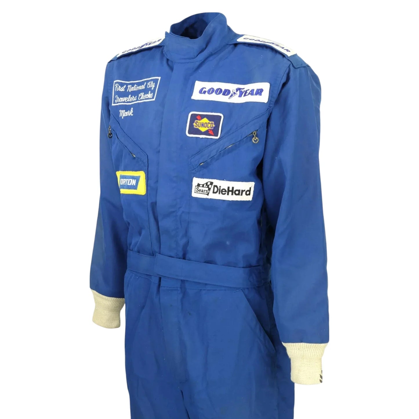 1975 Mark Donohue First National City Bank Team F1 Race Suit - Vintage Formula 1 - F1 Vintage Racewear