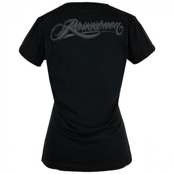 KIMI RÄIKKÖNEN LADIES T-SHIRT SCRIPT LOGO - F1 Vintage Racewear