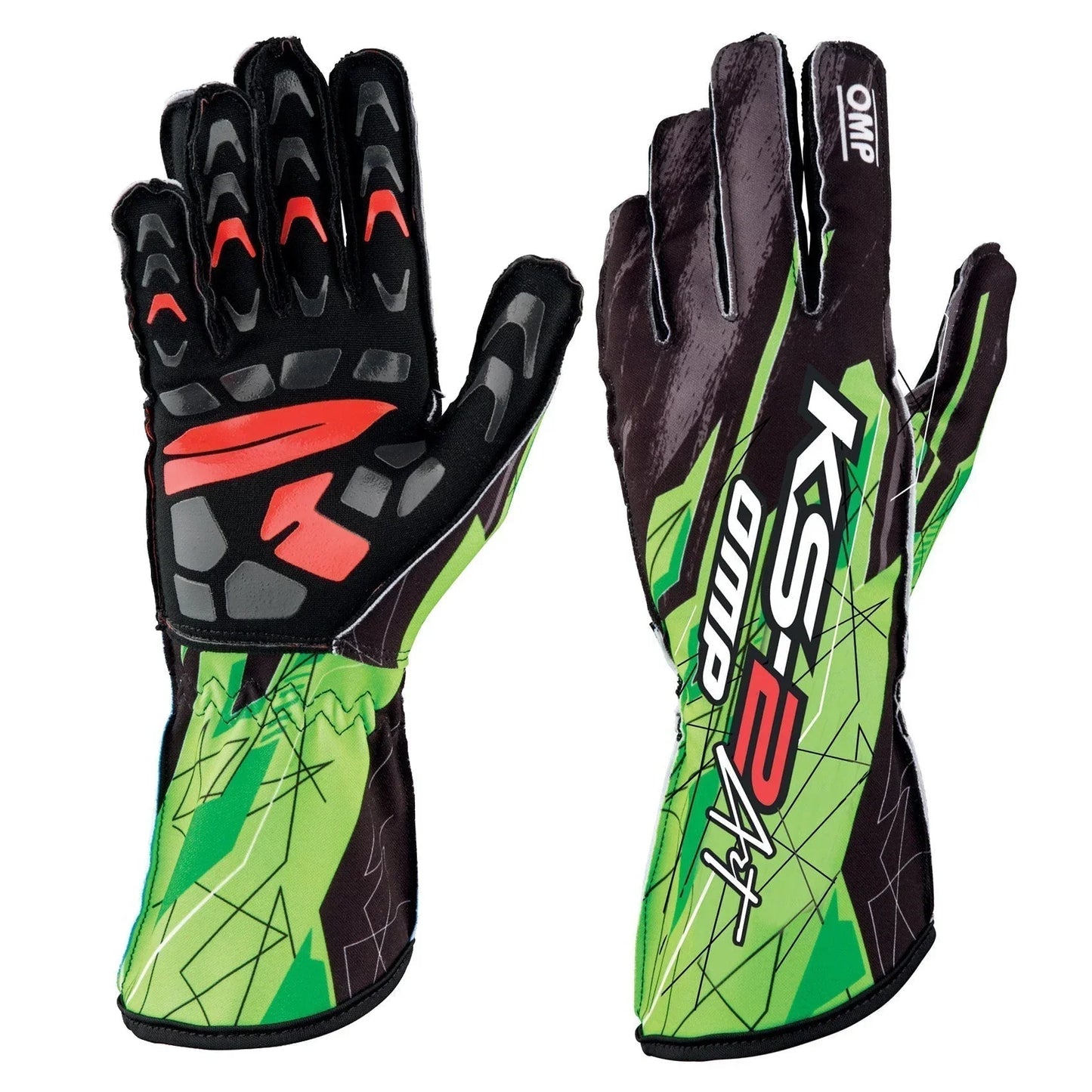 OMP KS-2 Art Kart Racing Gloves - F1 Vintage Racewear