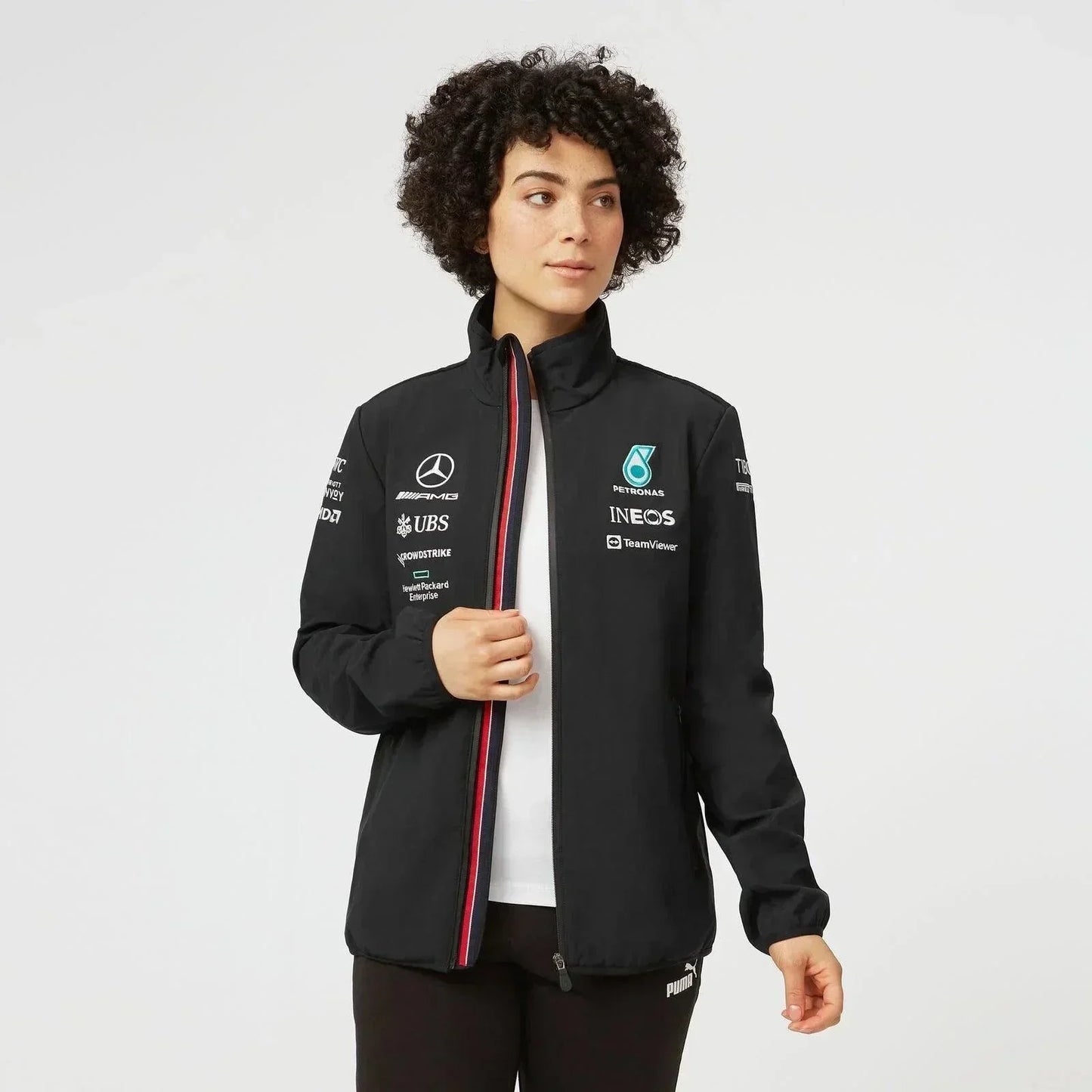 Mercedes-AMG Petronas 2022 Team Softshell Jacket - F1 Vintage Racewear