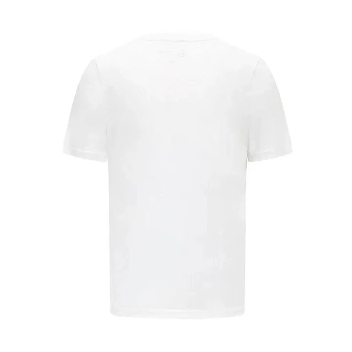 Mercedes Benz F1 Special Edition George Russell 2023 "No Diving" Miami GP T-Shirt -White - F1 Vintage Racewear