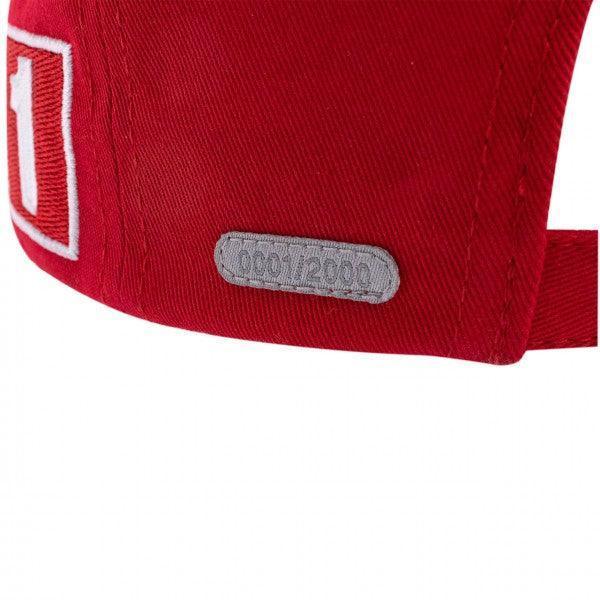 MICHAEL SCHUMACHER CAP WORLD CHAMPION 2000 LIMITED EDITION RED - F1 Vintage Racewear