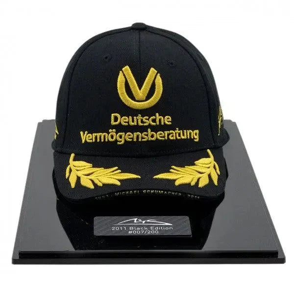 MICHAEL SCHUMACHER PERSONAL CAP 20 YEARS FORMULA 1 BLACK EDITION - F1 Vintage Racewear