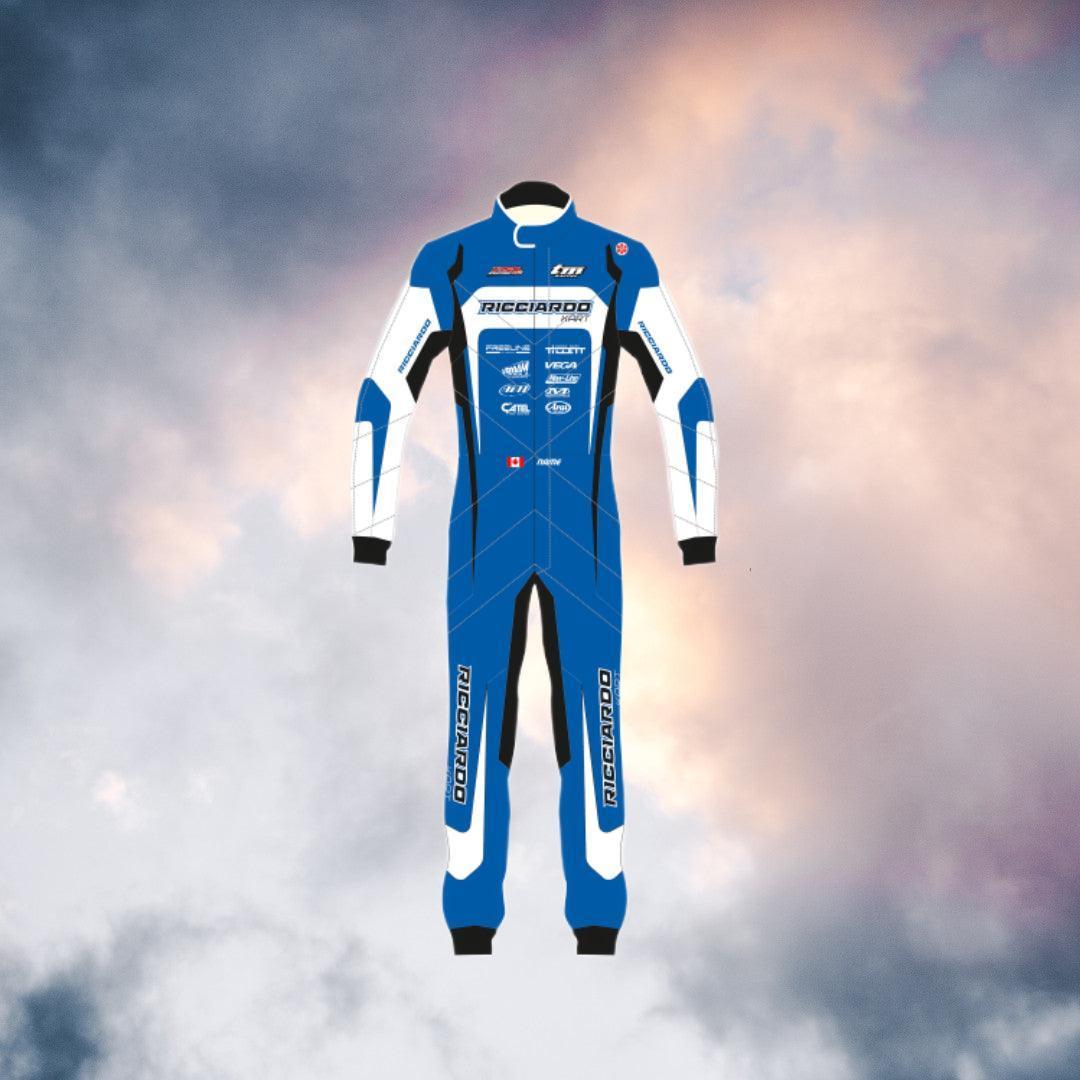 Overall Driver 2021 Ricciardo Kart suit - F1 Vintage Racewear