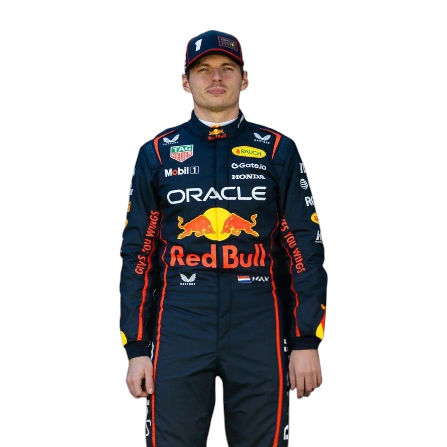 Max Verstappen 2025 Oracle Red Bull F1 Team Race Suit - F1 Vintage Racewear