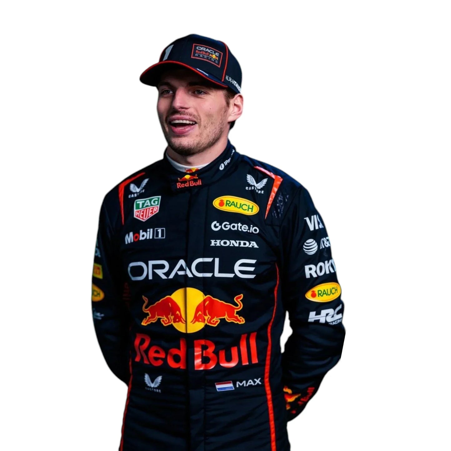 Max Verstappen 2025 Oracle Red Bull F1 Team Race Suit - F1 Vintage Racewear