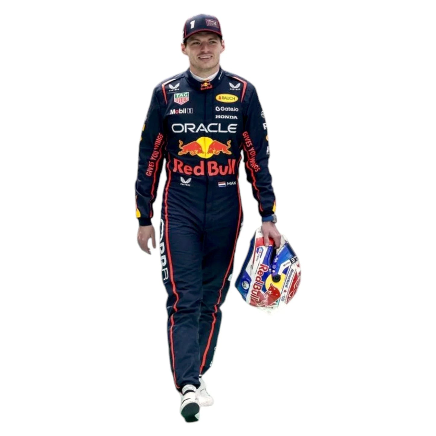 Max Verstappen 2025 Oracle Red Bull F1 Team Race Suit - F1 Vintage Racewear