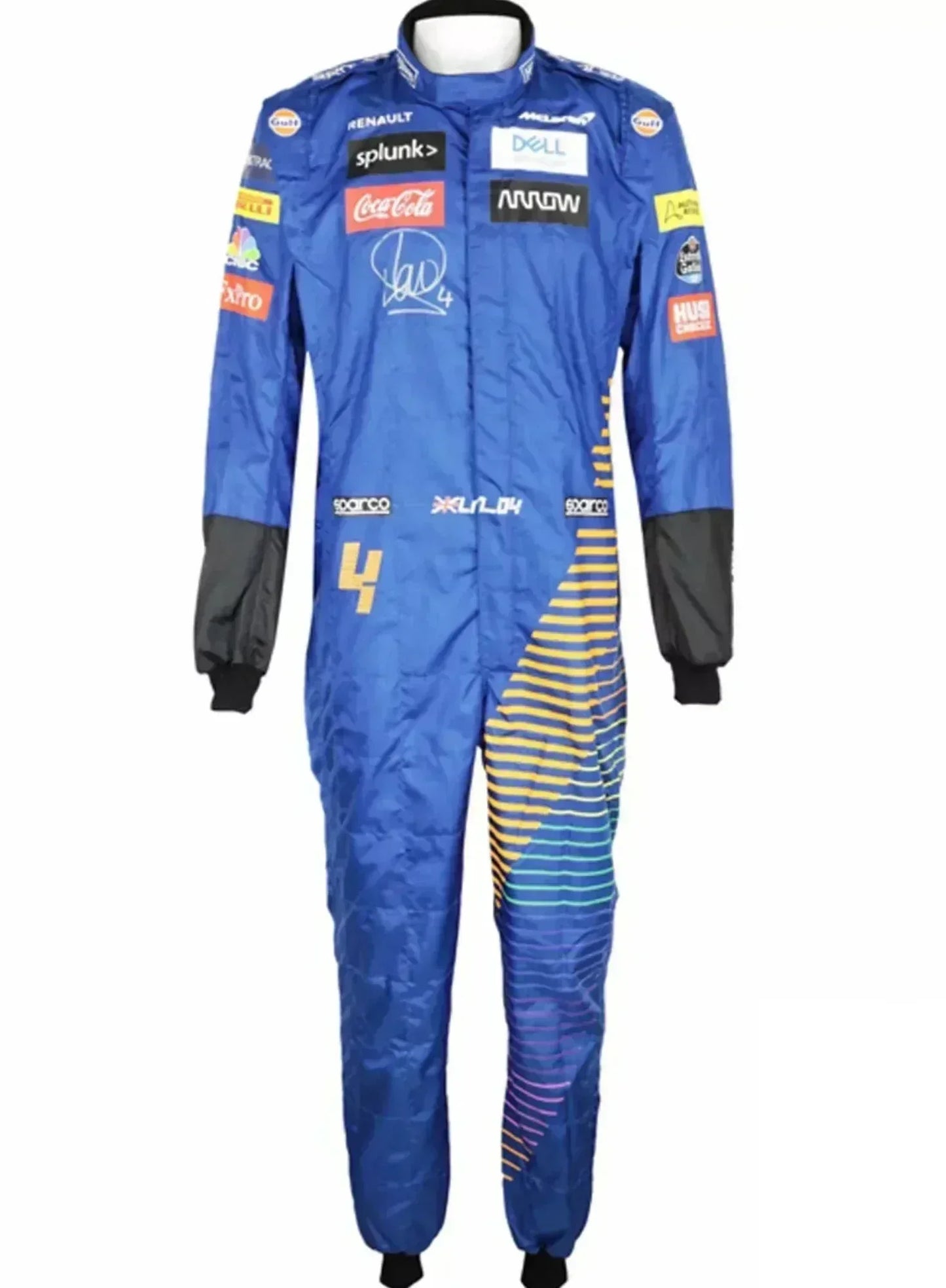 2020 Lando Norris Race McLaren F1 Team Suit - F1 Vintage Racewear