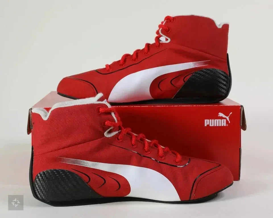 2021 Carlos Sainz Ferrari F1 Race Boots - F1 Vintage Racewear