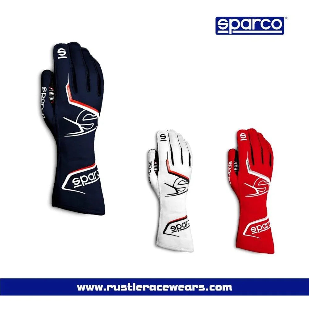 Sparco Arrow Racing Gloves - F1 Vintage Racewear