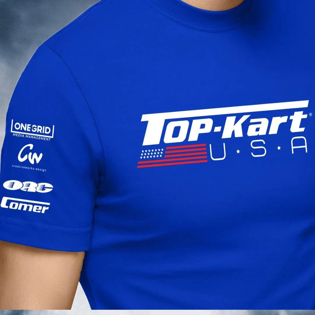 Top Kart USA Team Dri-Fit T-Shirt - F1 Vintage Racewear