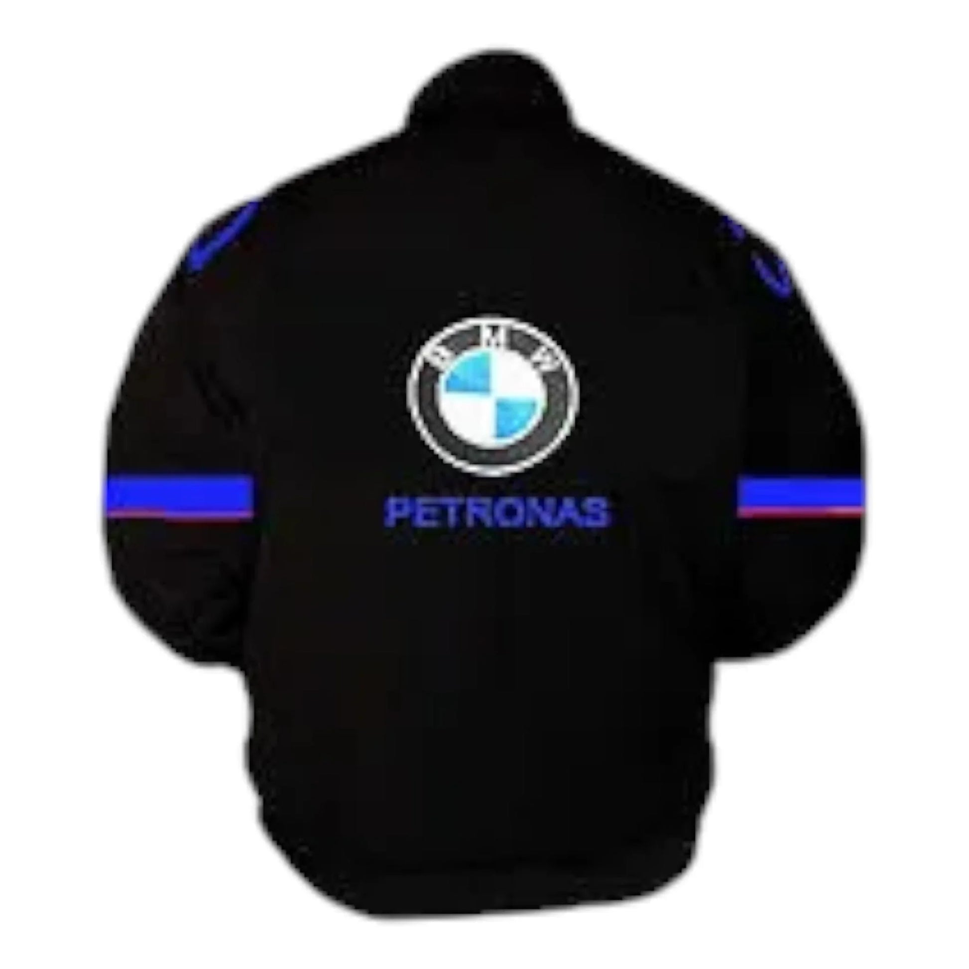 BMW Petronas Racing Jacket Black and Royal Blue - F1 Vintage Racewear