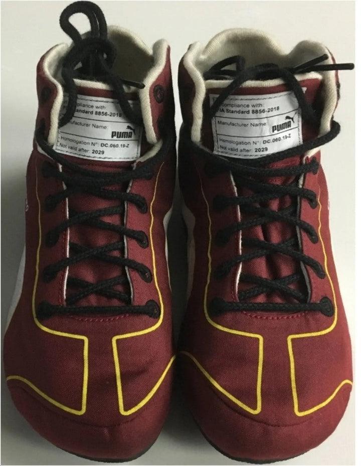 2020 Ferrari Charles Leclerc 1000GP F1 Racing Shoes - F1 Vintage Racewear