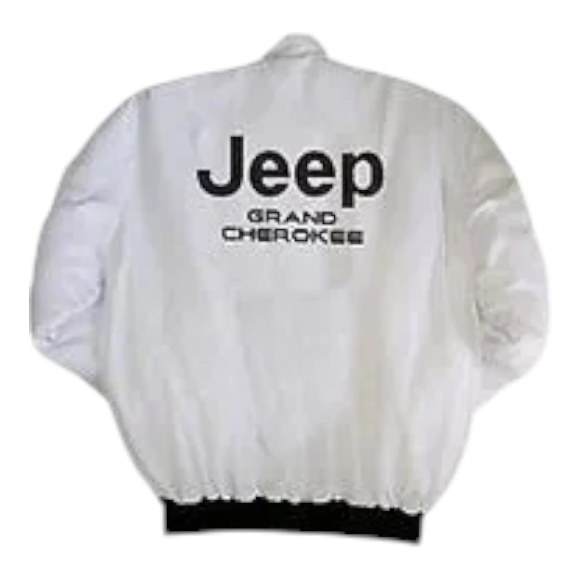 Jeep Grand Cherokee Racing Jacket White - F1 Vintage Racewear