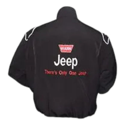 Jeep Racing Jacket Black - F1 Vintage Racewear