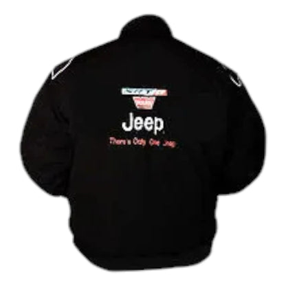 Jeep SRT8 Racing Jacket Black - F1 Vintage Racewear