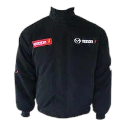 Mazda 3 Racing Jacket Black - F1 Vintage Racewear