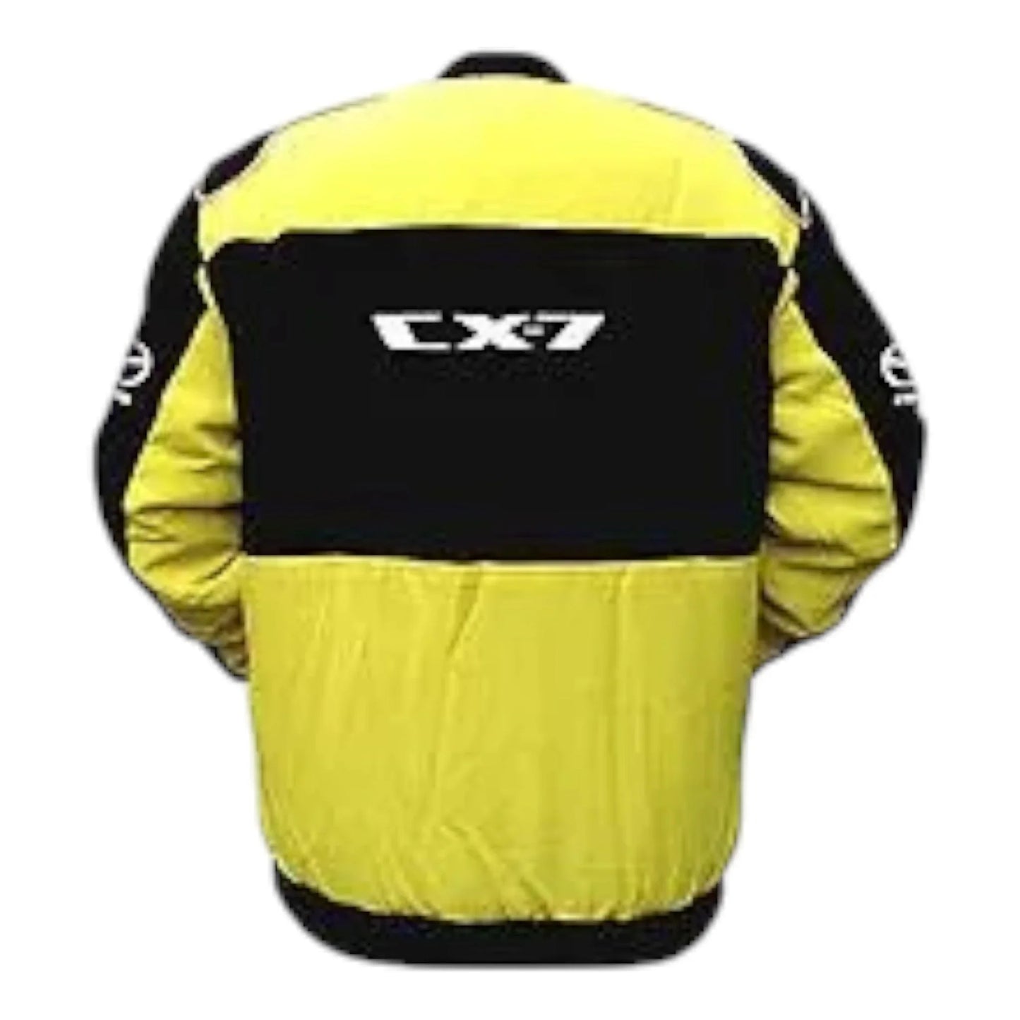 Mazda CX-7 Racing Jacket Yellow and Black - F1 Vintage Racewear