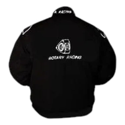 Mazda Rotary Racing Jacket Black - F1 Vintage Racewear