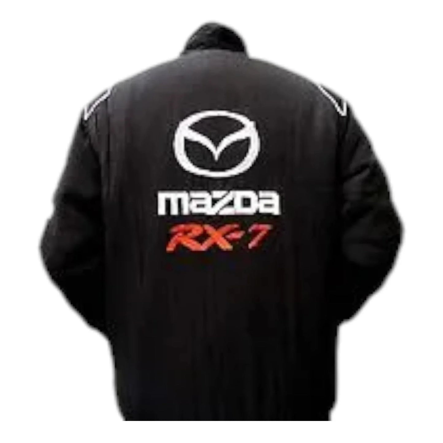 Mazda RX-7 Racing Jacket Black - F1 Vintage Racewear