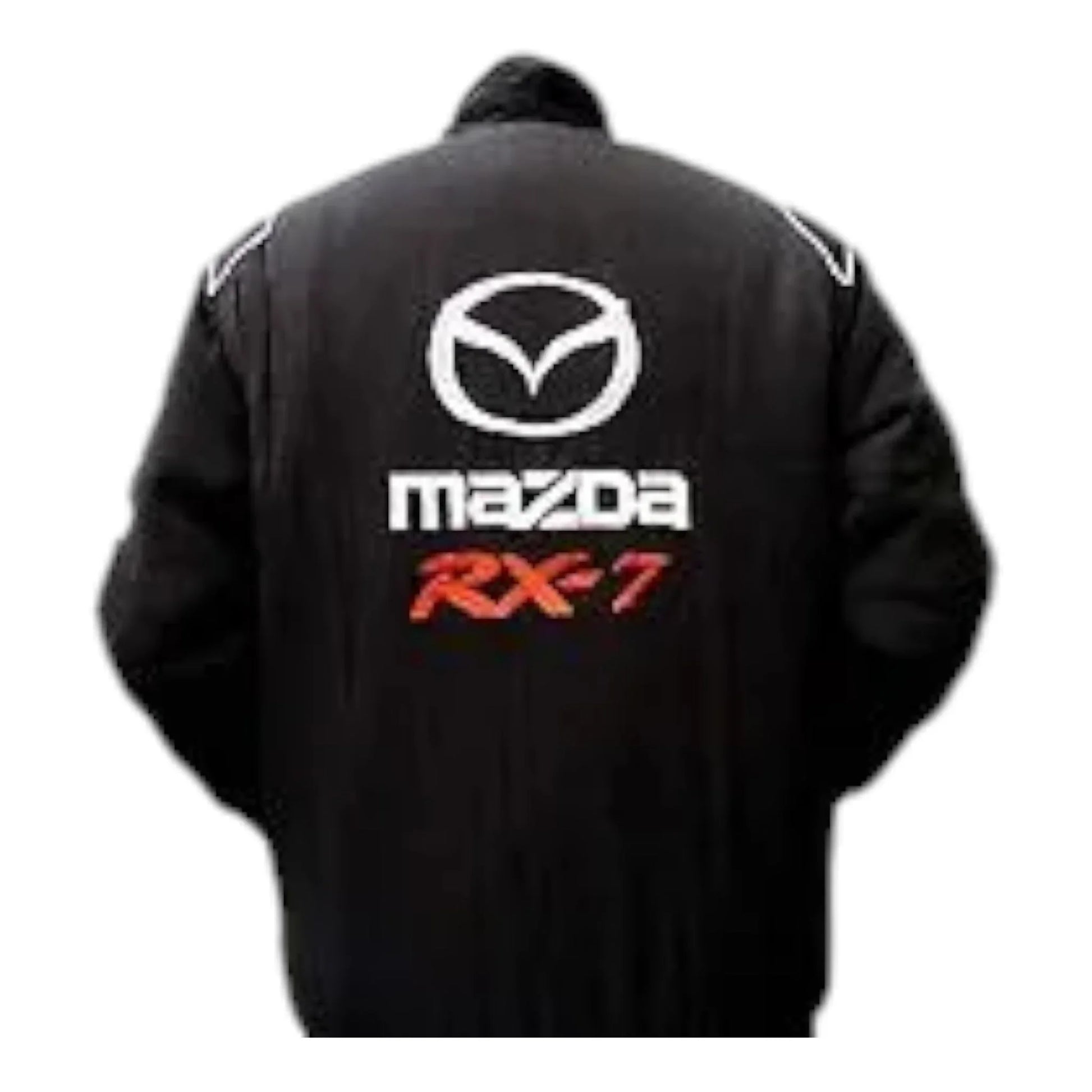 Mazda RX-7 Racing Jacket Black - F1 Vintage Racewear