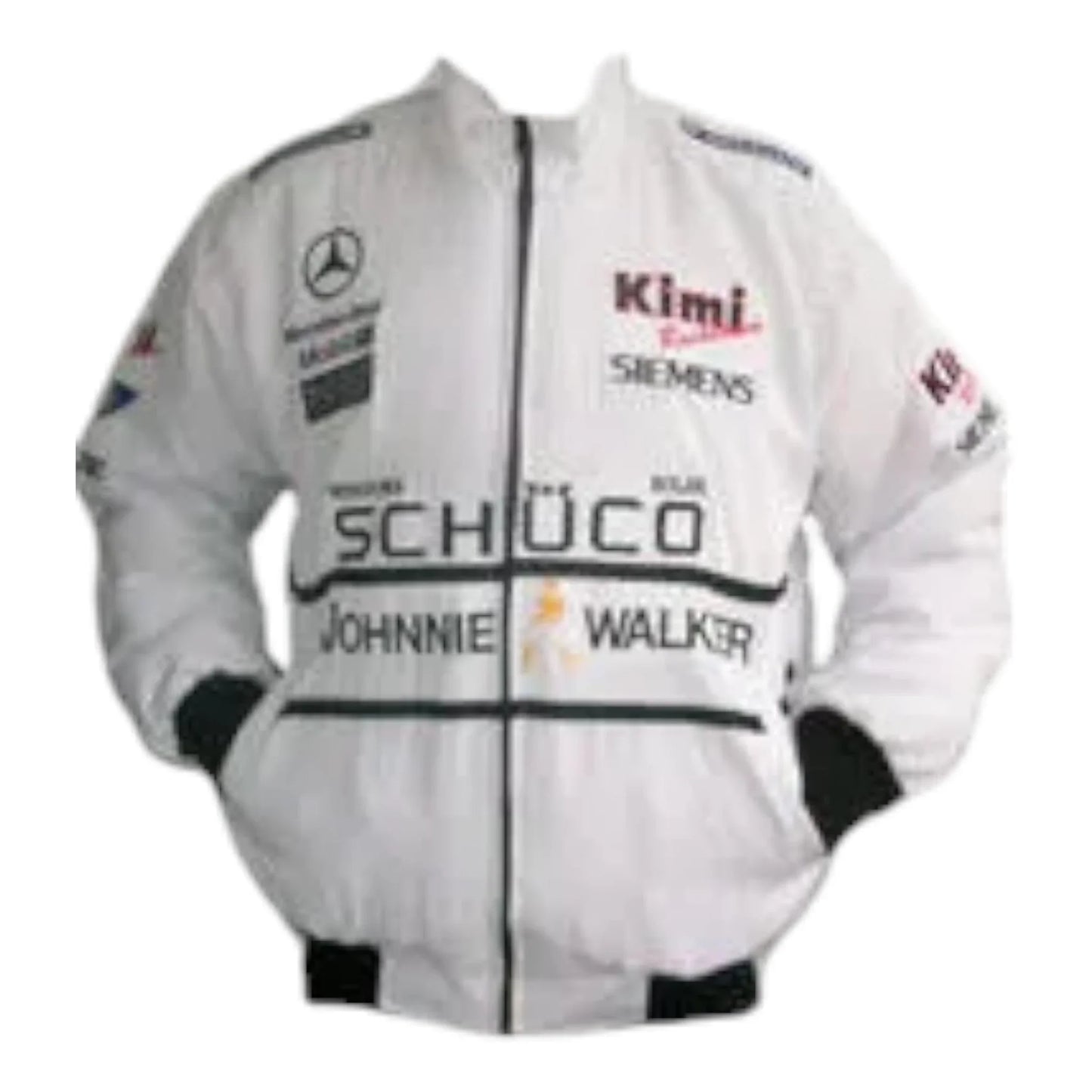 Mercedes Benz Kimi McLaren Schuco Racing Jacket - F1 Vintage Racewear