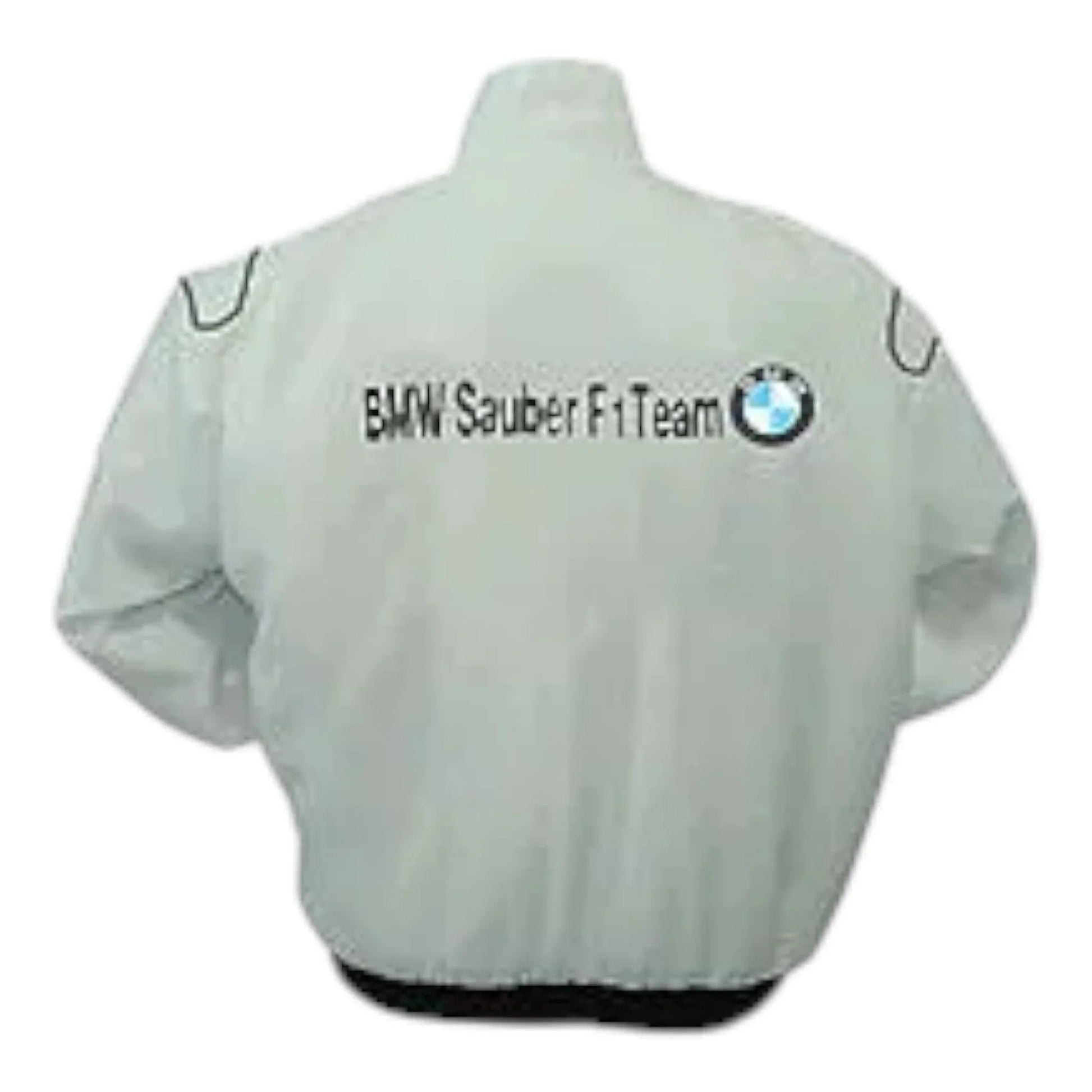 BMW Petronas Racing Jacket White and Royal Blue - F1 Vintage Racewear